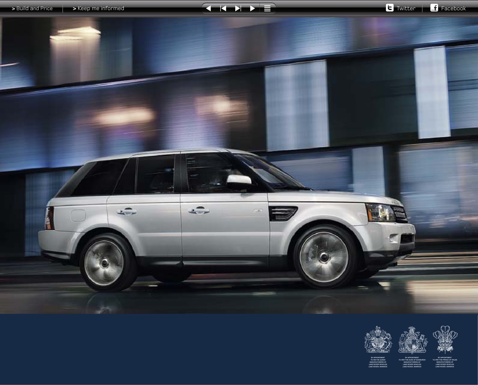 2013 Range Rover Sport Brochure Page 69